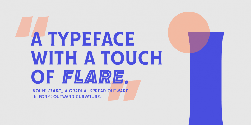 Cenzo Flare Cond Regular Font preview